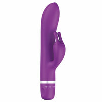 Fioletowy wibrator B Swish bwild Bunny Purple z 5 programami wibracji i ergonomicznym designem