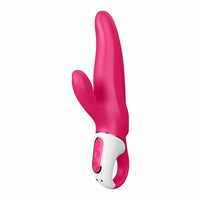 Różowy wibrator Satisfyer Mr. Rabbit z 12 programami i podwójną stymulacją.