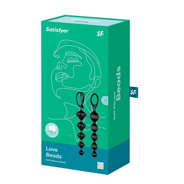 Koraliki Analne Satisfyer Love Beads Black – Przyjemność i Komfort